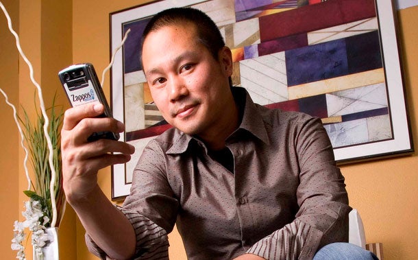 Always resourceful: Zappos chief Tony Hsieh.