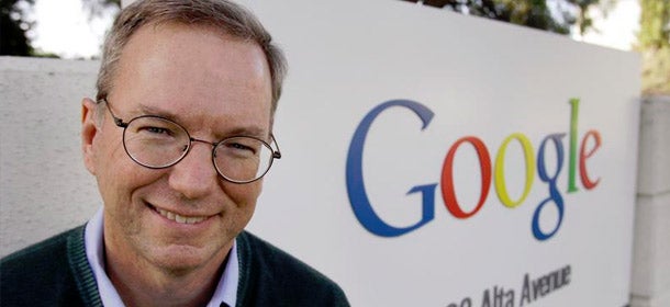 Google's Eric Schmidt