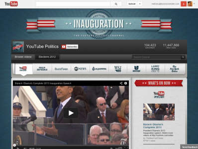 YouTube became the go-to place for the presidential election in August 2012