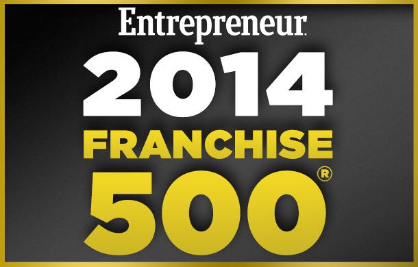 Entrepreneur's 2014 Franchise 500