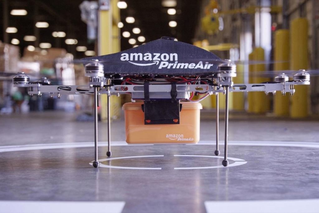 Flytech Amazon Amazon Patent Reveals Its Drone-Deploying Flying Warehouse Plan