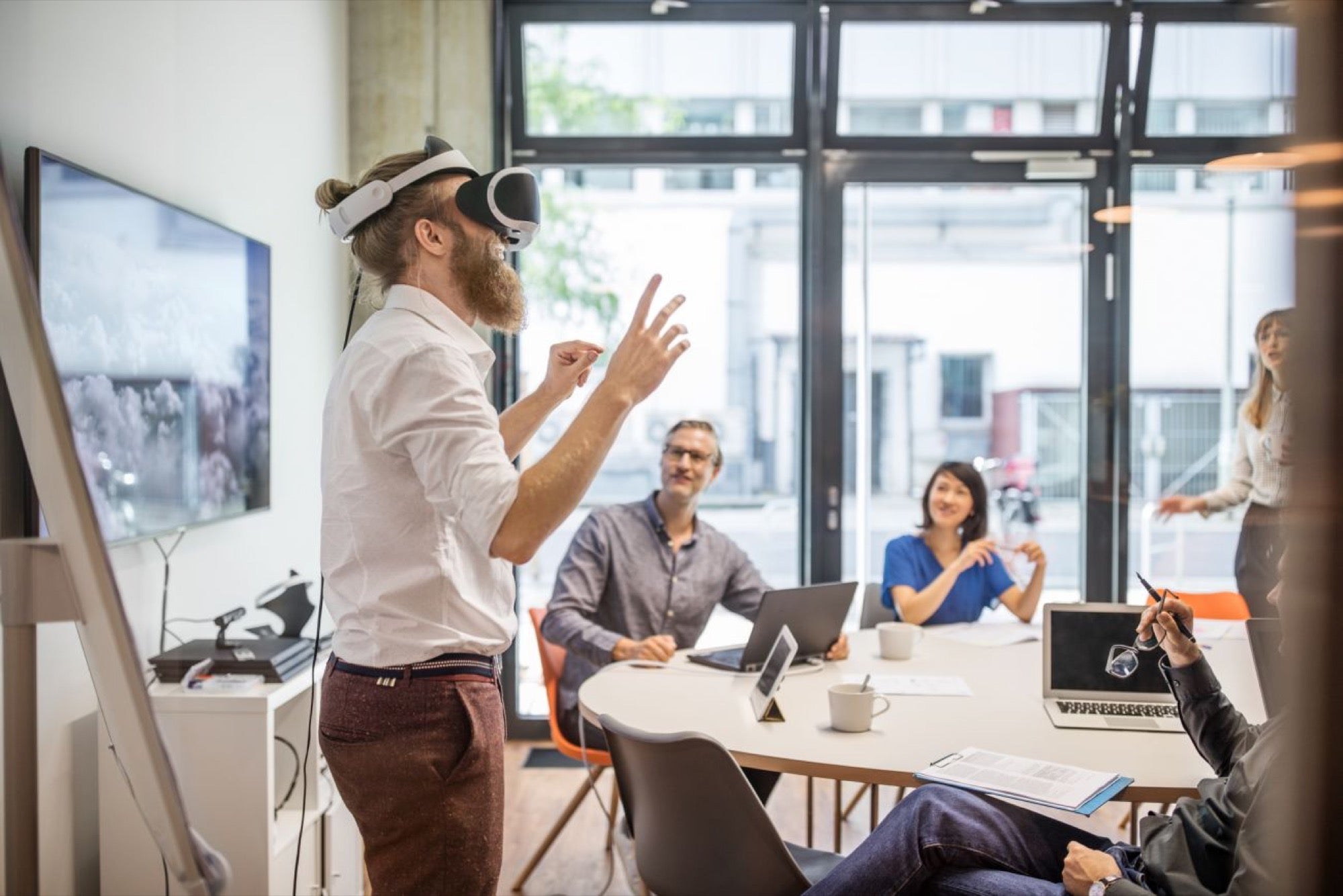 communication vr video conferencing
