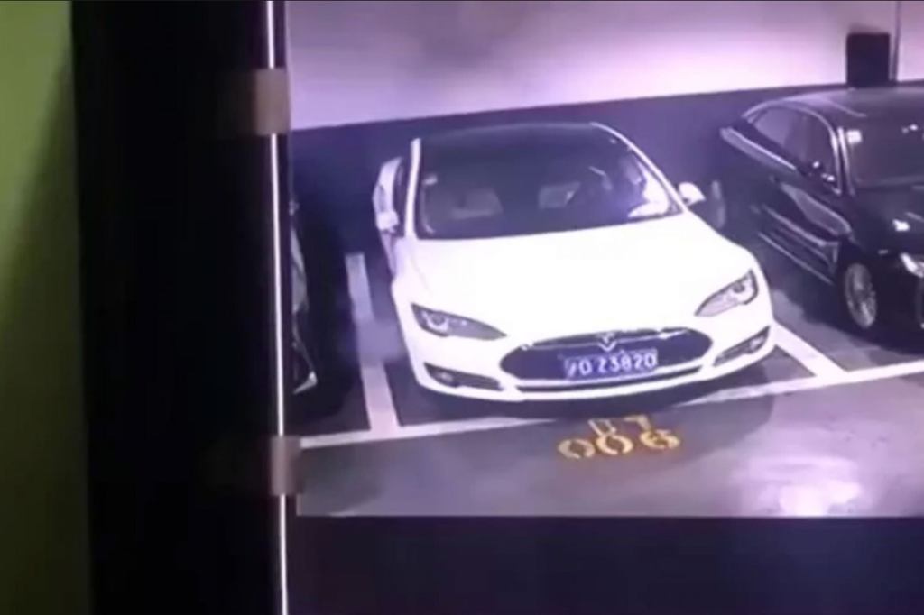 Parked Tesla Burst Into Flames Due to Battery Module Fault