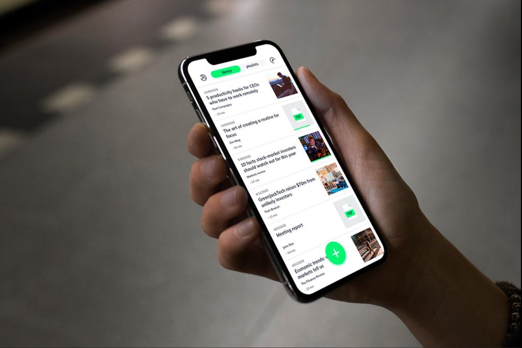 This Audio Reading App Lets You Listen to Articles While You Work