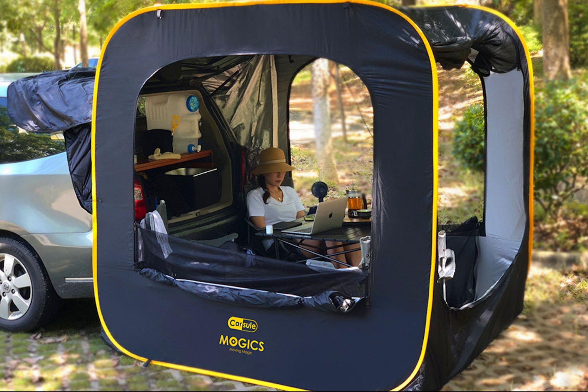 A Car Tent for Aspiring Digital Nomads