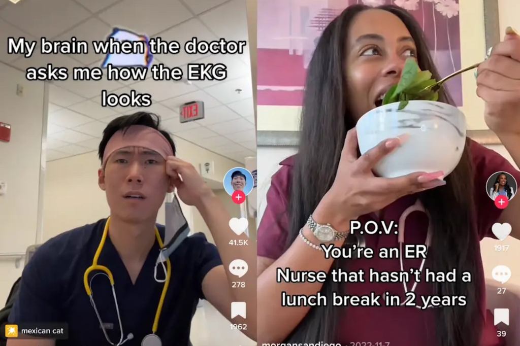 TikTok Influencer Doctors and Nurses or Informative?