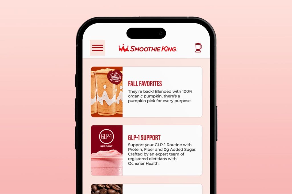 what is a glp 1 smoothie New Smoothie King Menu Caters to Growing GLP-1 Usage