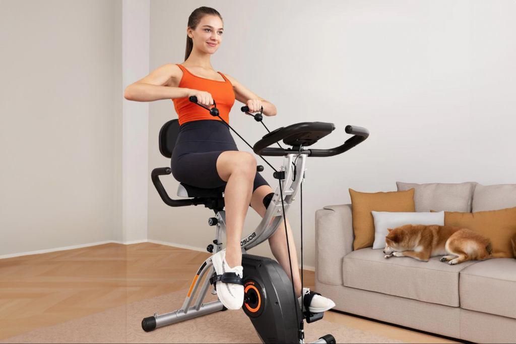 Get a Full-Body Workout at Home With This 5-in-1 Excercise Bike for Just $163