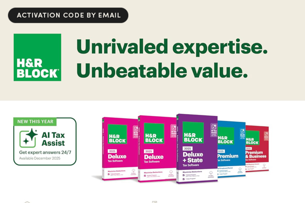 Make Tax Season a Strategic Win with This Deal on H&R Block Tax Software Deluxe