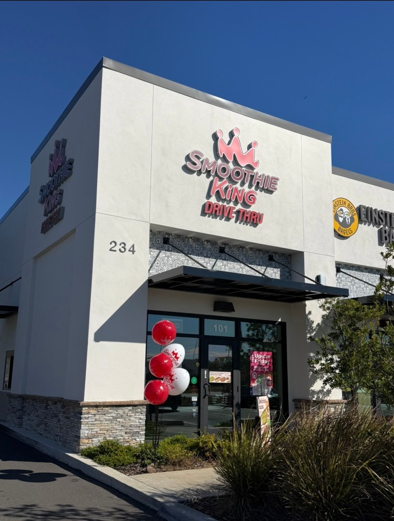 Una de las tiendas Pater's Smoothie King. Crédito: Lorraine Pater / Smoothie King