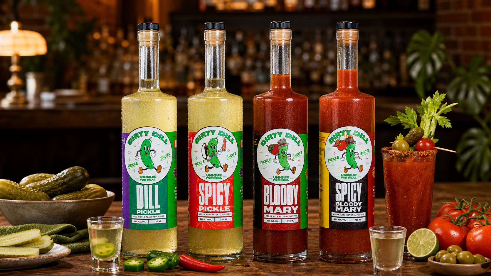 Dirty Dill Pickle Vodka Launches Crowdfunding Campaign