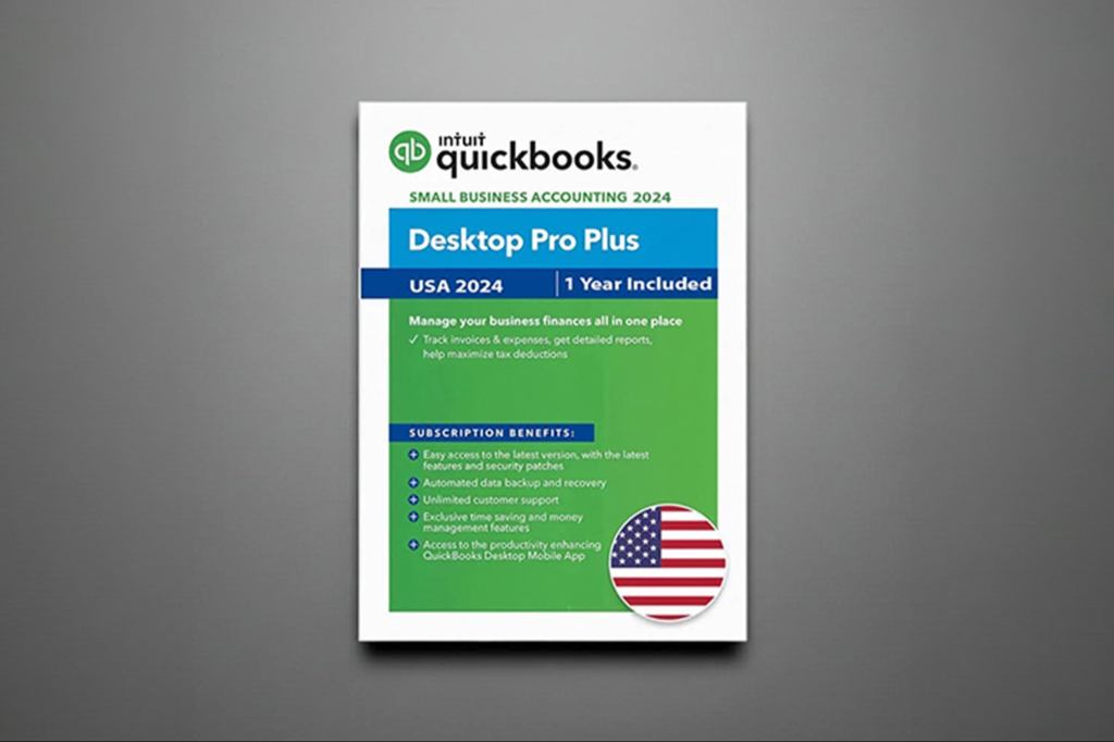 Simplify Business Finances With QuickBooks Desktop Pro Plus 2024 for $300