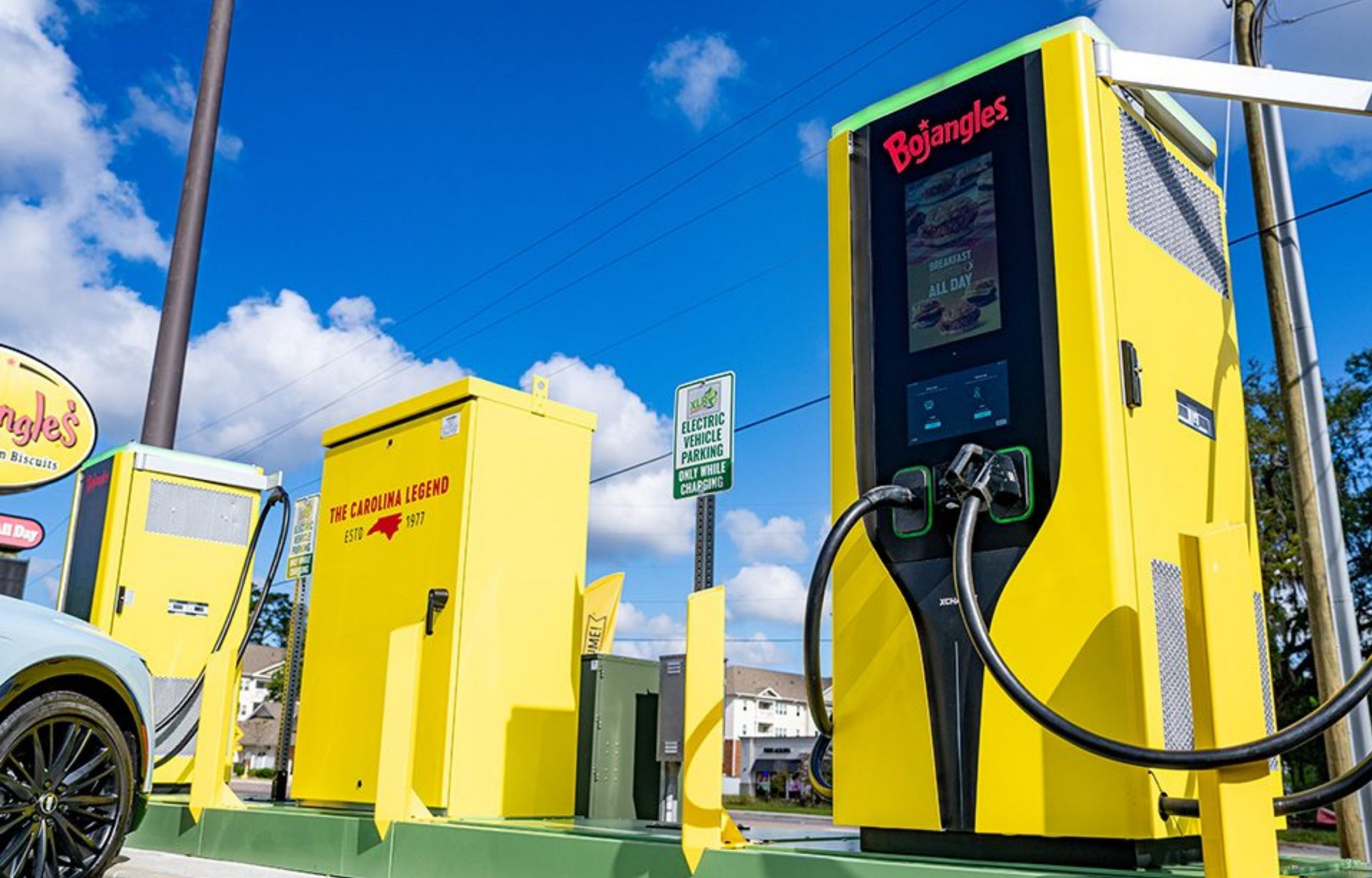 Bojangles Added EV Chargers to Help Sell More Fried Chicken. Now the Chain Plans to Build 85 More.