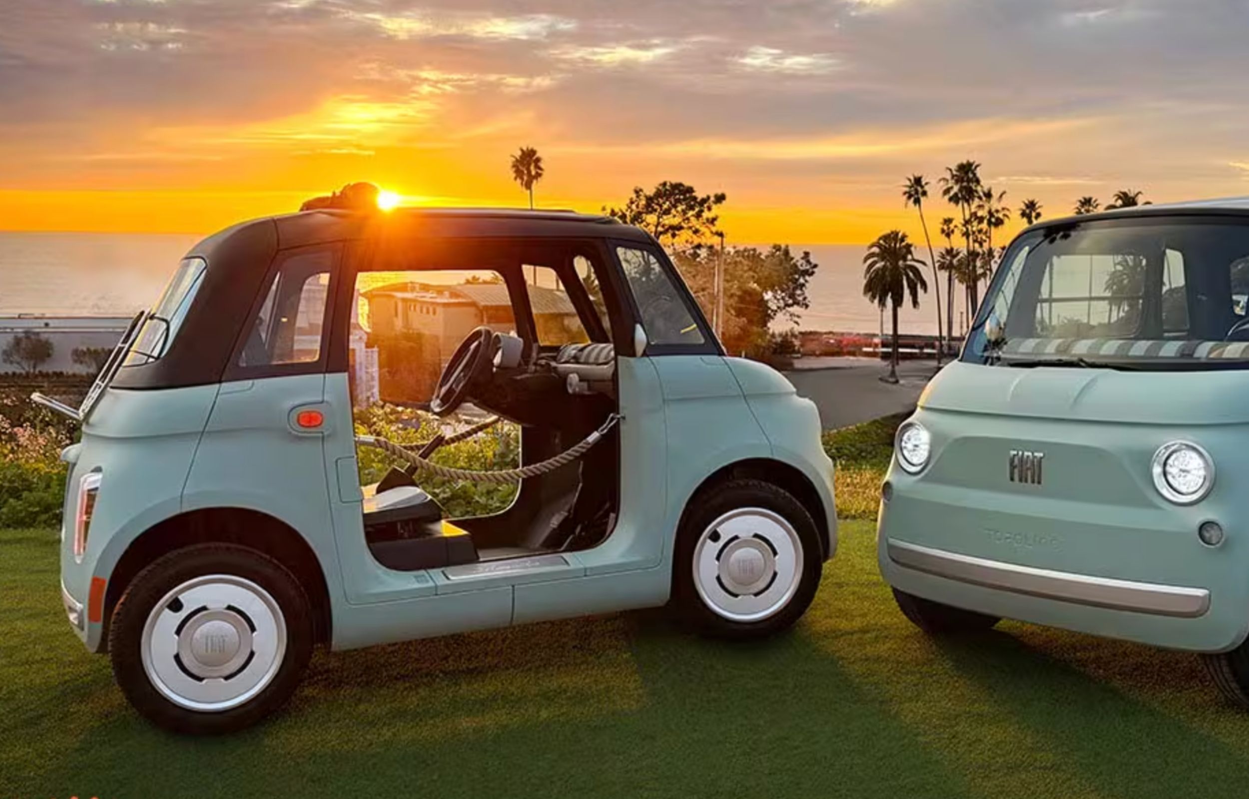 While Every Automaker Is Going Bigger and Pricier, Fiat Is Offering a $14,000 Electric Car that Goes 25 MPH Max