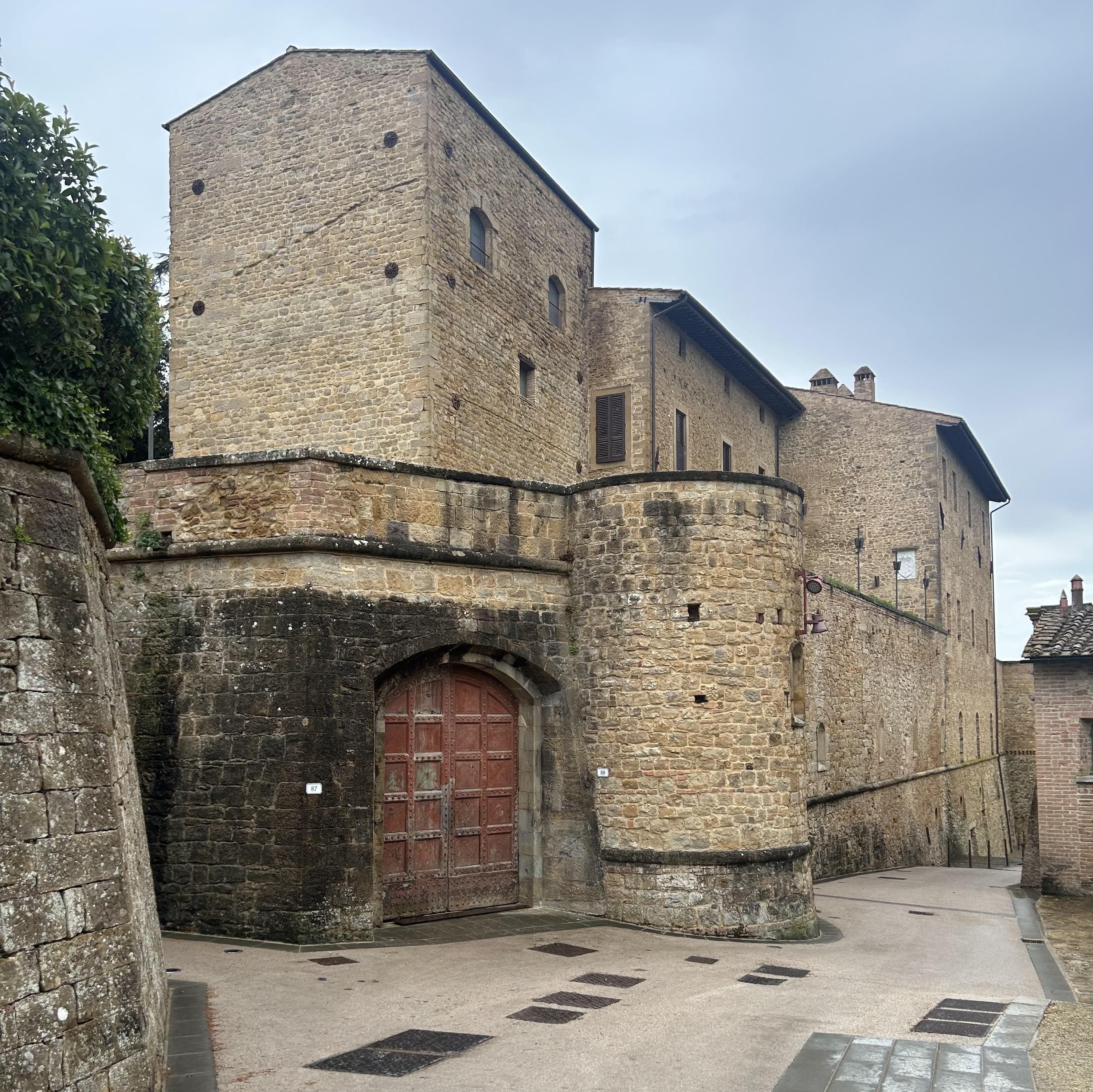 One part of the Castelfalfi village